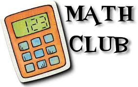 math club graphic with a calculator